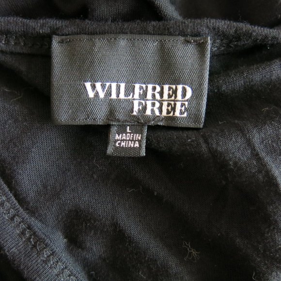 Wilfred Free Black White Sleeveless Summer Dress - Size Large - Picture 6 of 7